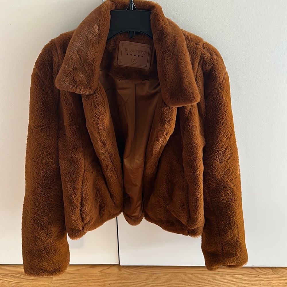 BlankNYC Faux Fur Jacket